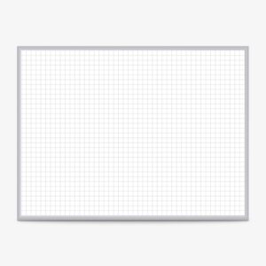 Classic Square Grid Whiteboard