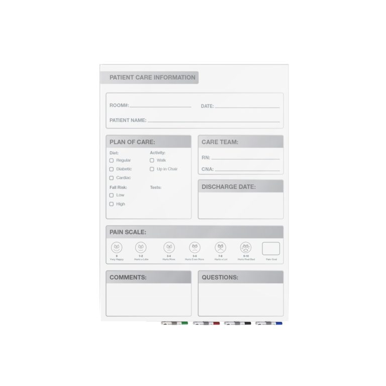 Healthcare Solutions 8 healthcare patient board