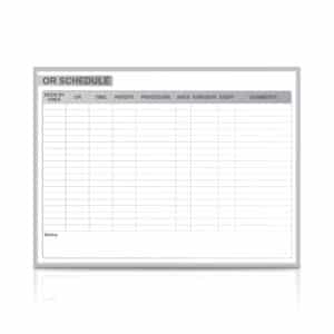 OR Schedule Whiteboard