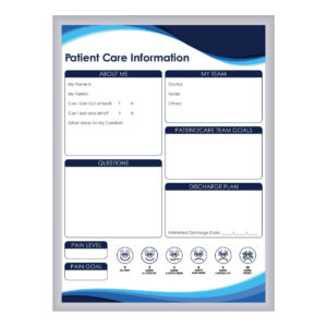 Patient Room Whiteboard - Guided Care