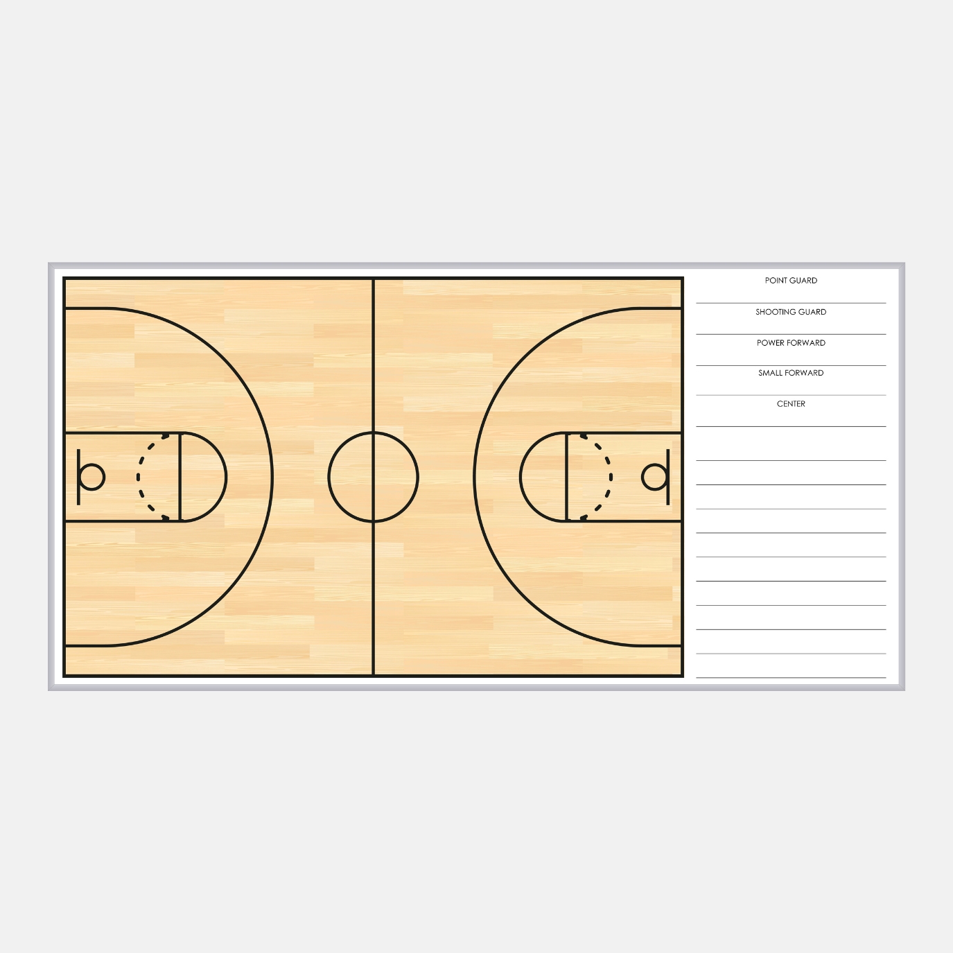 Basketball Coaching Whiteboard – Dry Erase Strategy Board 3 Basketball Coaching Whiteboard – Dry Erase Strategy Board - Image 3