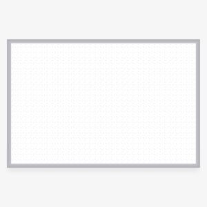 Diagonal Dash Grid Whiteboard – Angled Pattern Dry Erase Board