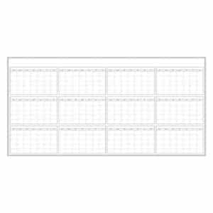 12 Month Overview Calendar Whiteboard