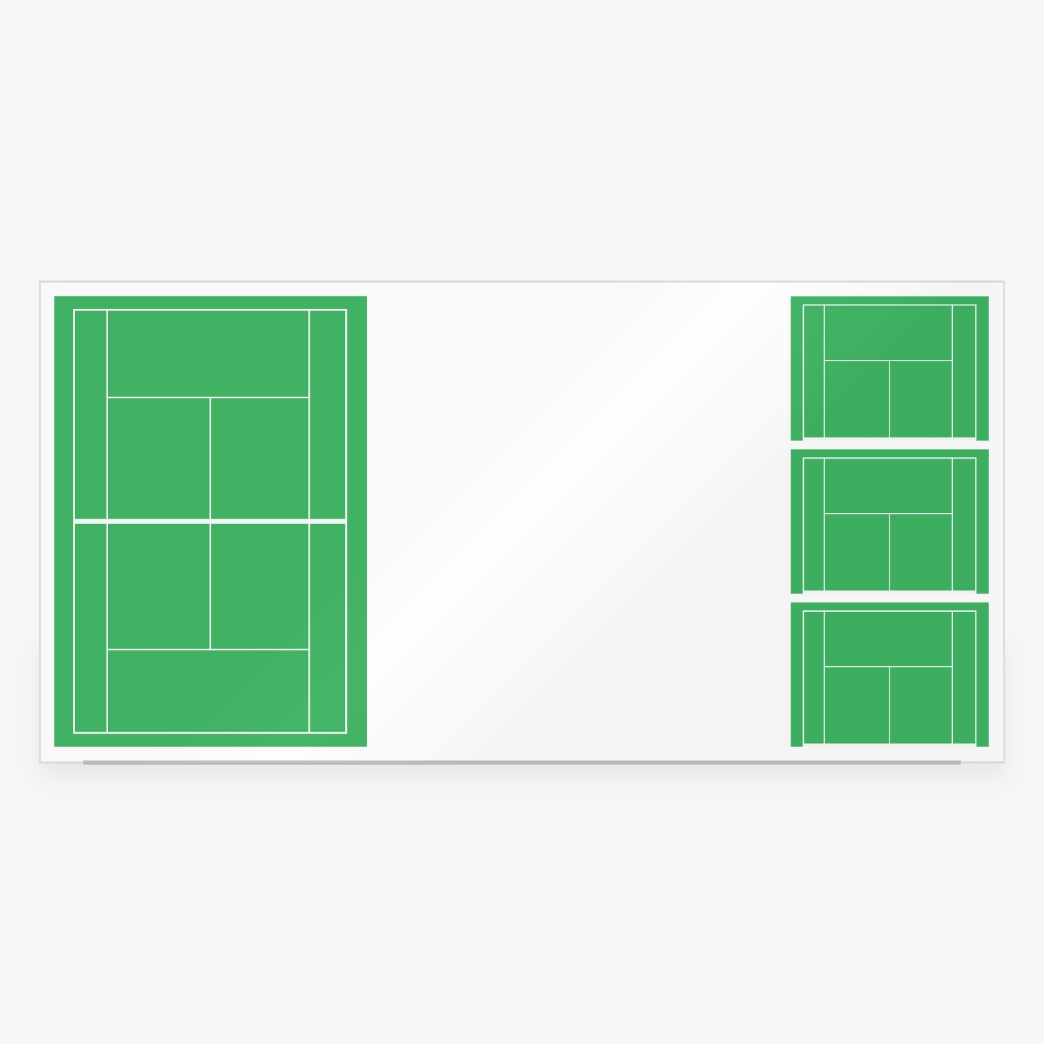 Multi-View Tennis Coaching Glass Whiteboard – Full Court & Drill Board 7 Multi-View Tennis Coaching Glass Whiteboard – Full Court & Drill Board - Image 7