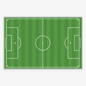Full Field Soccer Coaching Whiteboard – Dry Erase Strategy Board