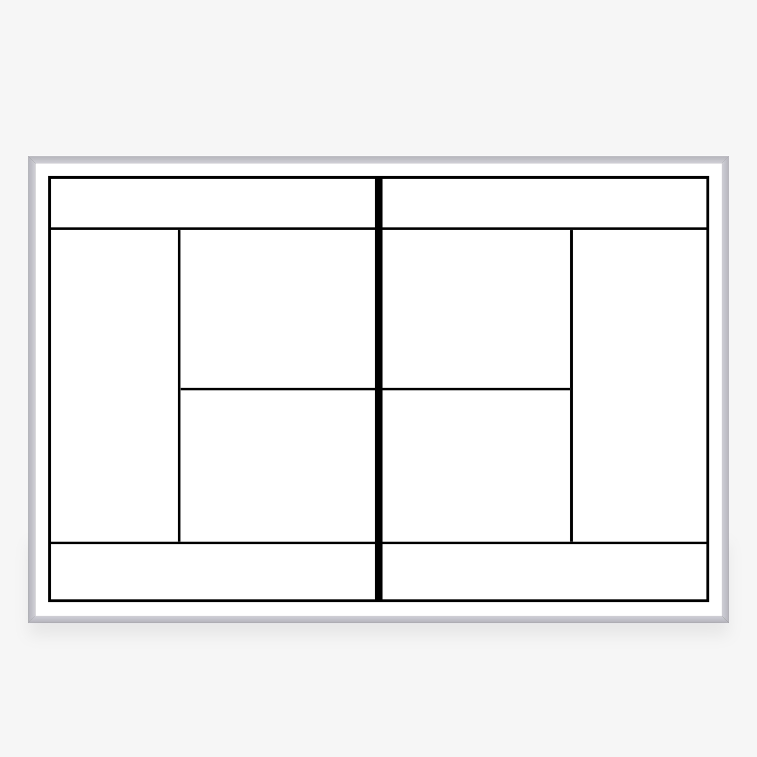 Full Court Tennis Coaching Whiteboard – Strategy & Training Board 2 Full Court Tennis Coaching Whiteboard – Strategy & Training Board - Image 2